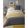 PARURE ALABAMA 2 PERSONNES 240X220cm + 2 TAIES D'OREILLERS 63X63cm