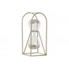 SABLIER ARCHES DORES 10X10X23 FER VERRE
