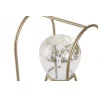 SABLIER ARCHES DORES 10X10X23 FER VERRE SABLIER ARCHES DORES 10X10X23 FER VERRE