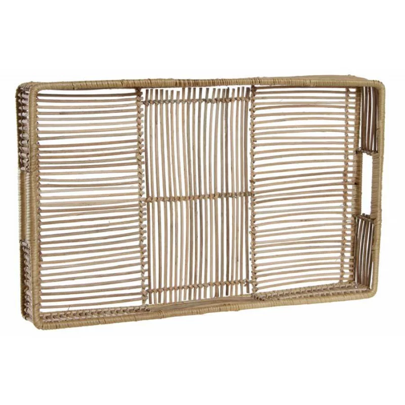 PLATEAU ROTIN NATURE 53X32X7 MARRON CLAI PLATEAU ROTIN NATURE 53X32X7 MARRON CLAI