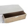 MEUBLE TV GRAVE BORD DE MER BOIS 120X40X