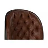 TABOURET BAR CHESTERFIELD MARRON FONCE 5 TABOURET BAR CHESTERFIELD MARRON FONCE 5
