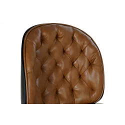 TABOURET BAR CHESTERFIELD CAMEL 5