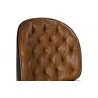 TABOURET BAR CHESTERFIELD CAMEL 5 TABOURET BAR CHESTERFIELD CAMEL 5