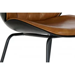 TABOURET BAR CHESTERFIELD CAMEL 5