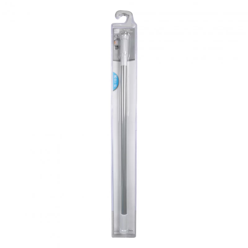 TRINGLE DE DOUCHE EXT 75 A 115 CM ALU