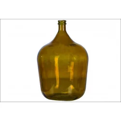 DAME-JEANNE DECO 34L D40x56CM AMBRE