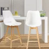 CHAISE DE BAR PP BLANCHE
