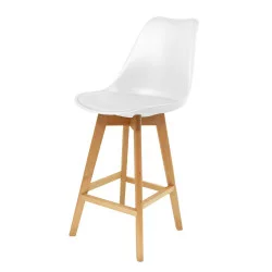 CHAISE DE BAR PP BLANCHE
