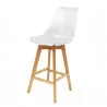 CHAISE DE BAR PP BLANCHE