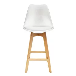 CHAISE DE BAR PP BLANCHE