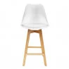 CHAISE DE BAR PP BLANCHE