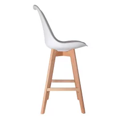 CHAISE DE BAR PP BLANCHE