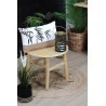 TAPIS FENG SHUI EN JUTE D90cm