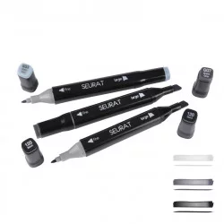 MARQUEUR DOUBLE-POINTE /3 GR