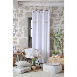 REBECCA COUSSIN COEUR 30CM BLANC COTON