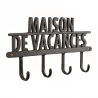PATERE MAISON DE VACANCES AVEC 4 CROCHET