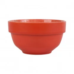 BOL GASTON ROUGE 30CL-D11.5XH6.5CM PORCE