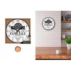 HORLOGE RONDE BRASSERIE FAMILIALE
