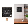 HORLOGE CARREE LA TABLE DES AMIS
