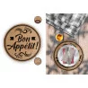 SET DE TABLE ROND BON APPETIT