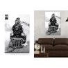 TOILE LOCOMOTIVE 80X120CMS
