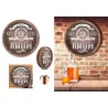 DECO MURALE TONNEAU RHUM D40