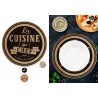SET DE TABLE ROND CUISINE CHEF