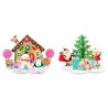 SCENES NOEL A MONTER ET DECORER, MAISON