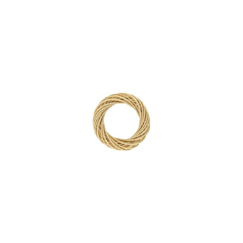 COURONNE OSIER NATUREL 20X4 CM