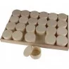 CALENDRIER DE L AVENT BOIS, PLATEAU 26 X