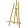 CHEVALET DE TABLE EN BOIS BRUT L 210 X