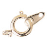 FERMOIRS RESSORT ARGENT DIAMETRE 6 MM X