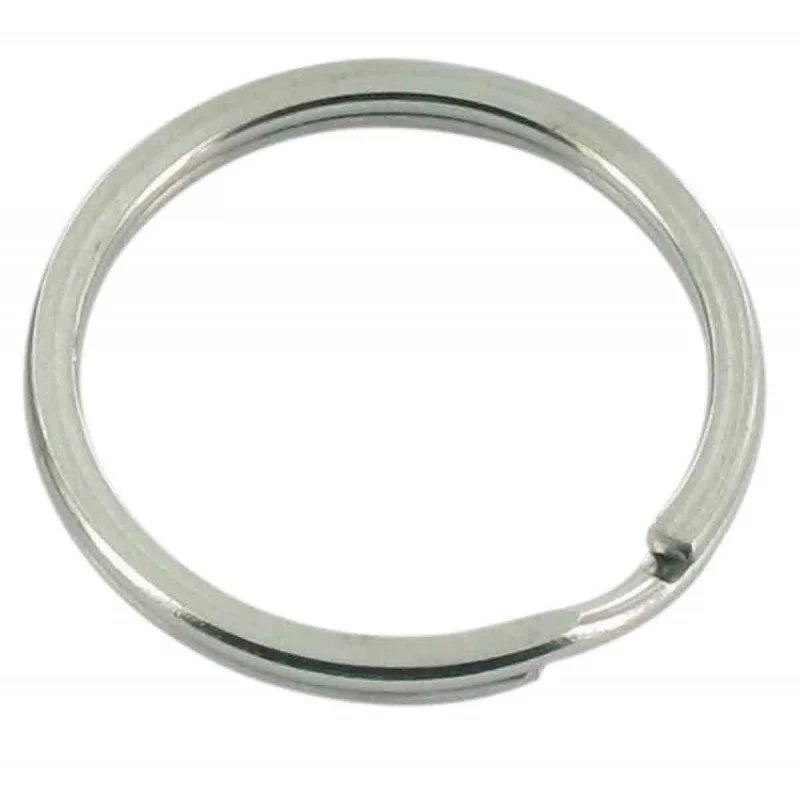ANNEAUX DOUBLE ARGENT 3 CM X 6 PCS
