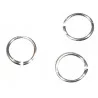 ANNEAUX DE LIAISON RONDS ARGENT 5 MM X 1