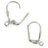 DORMEUSES OREILLES ARGENT 18 MM X 4 PCS