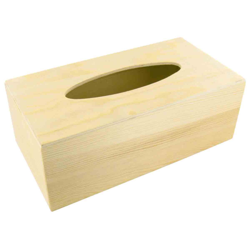 BOITE A MOUCHOIRS BOIS 28 X 14 X 7 CM