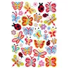 GOMMETTES CHAMPETRE DE 3 A 4 CM X 76 PCS