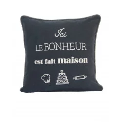 COUSSIN 45X45 AMOUR GRANIT
