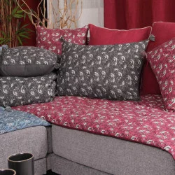 COUSSIN 45X45 ARYA ANTHRACITE
