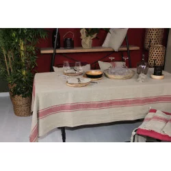 NAPPE CALVI BURNT RUSSET 150X150 LIN