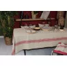 NAPPE CALVI BURNT RUSSET 150X150 LIN