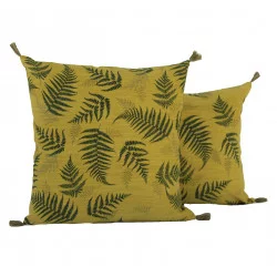 COUSSIN 45X45 FOUGERE ANTIC MOSS