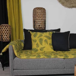 COUSSIN 45X45 FOUGERE ANTIC MOSS