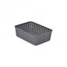 PANIÈRE TRESSÉE GRIS 1.6L 19.5x14xH6cm