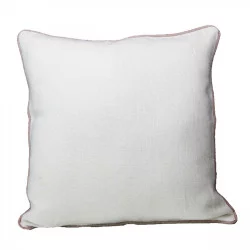 COUSSIN 45X45 LINO 330 BLANC
