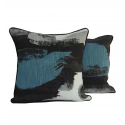 COUSSIN PINCEAU 40X60 NAVY