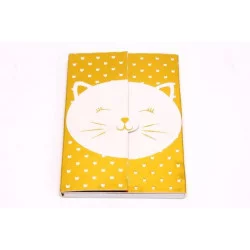 BLOC NOTE MAGNETIQUE THEME CHAT 12X18CM