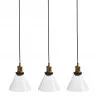 SUSPENSION METAL VERRE YORK 3 CORDES ET