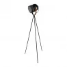 LAMPADAIRE SPOT TREPIED METAL NOIR